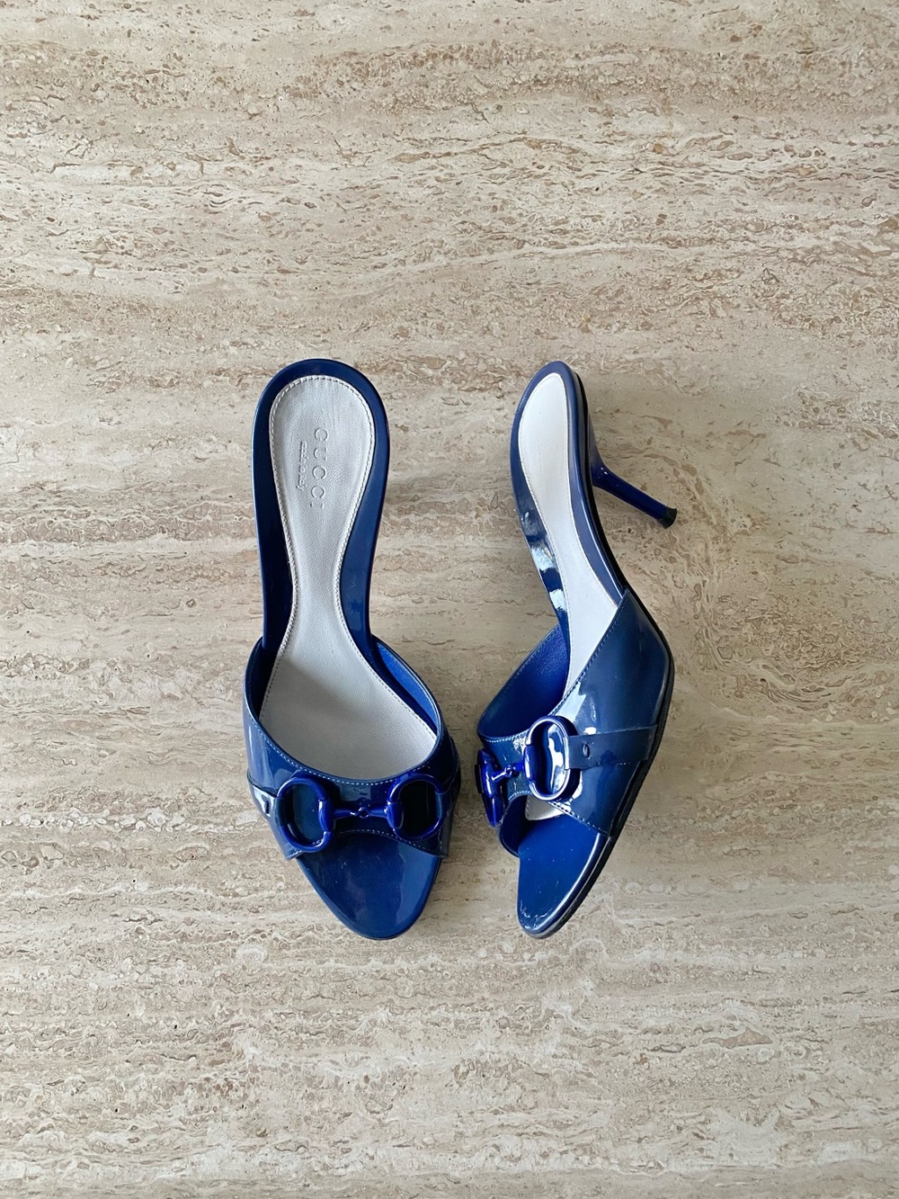 Vintage Gucci Horsebit Mule Sandal Heels